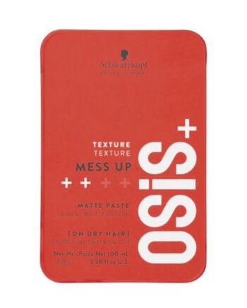 Schwarzkopf Professional   Osis  Mess Up Texture Paste  100 Ml