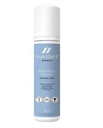 Shavesafe   Woman Shaving Foam Normal Skin   200 Ml