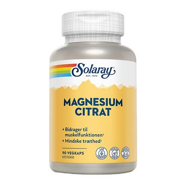 Solaray Magnesium Citrat 90 Stk