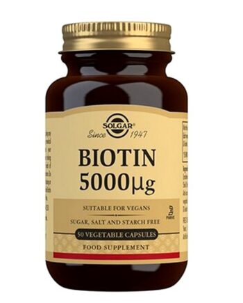Solgar   Biotin 5000 Mg   50 Stk