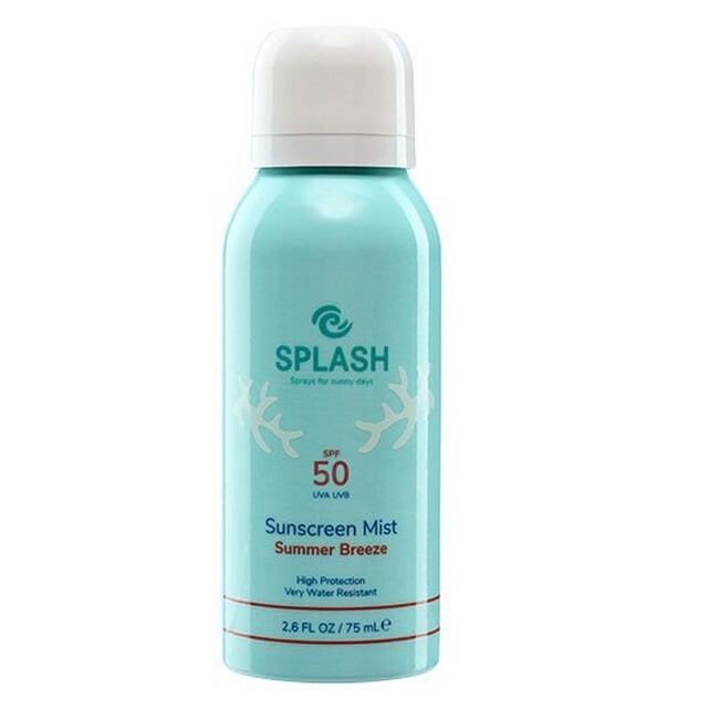 Splash Summer Breeze Sunscreen Mist Spf50 75 Ml