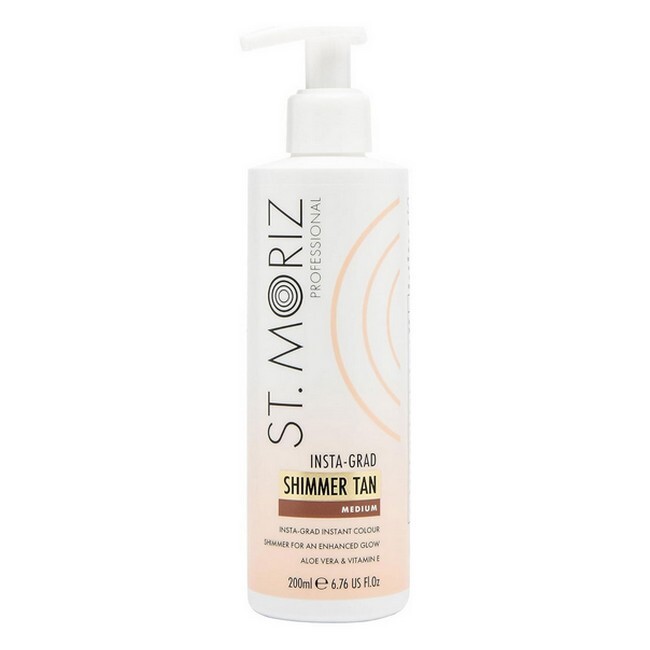 St Moriz Professional Insta Grad Shimmer Tan Lotion Medium 200 Ml