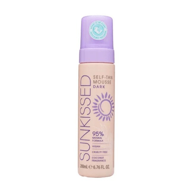 Sunkissed Self Tan Mousse Ultra Dark 200 Ml