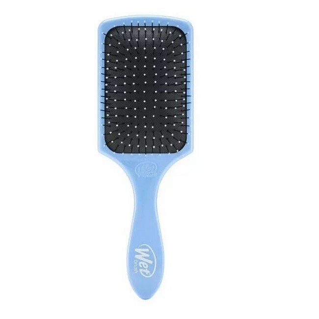 The Wet Brush Paddle Detangler Hair Brush Sky Light Blue