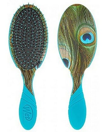 The Wet Brush   Pro Hair Brush Detangler Free Sixty Peacock Hårbørste