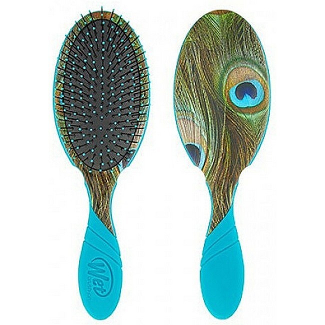 The Wet Brush Pro Hair Brush Detangler Free Sixty Peacock Hårbørste