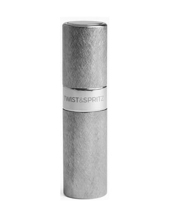 Twist   Spritz   Perfume Refill Spray Brushed Gunmetal Silver   8 Ml