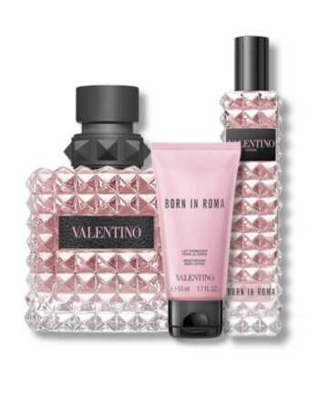 Valentino   Donna Born In Roma Sæt   100 Ml   15 Ml   Body Lotion