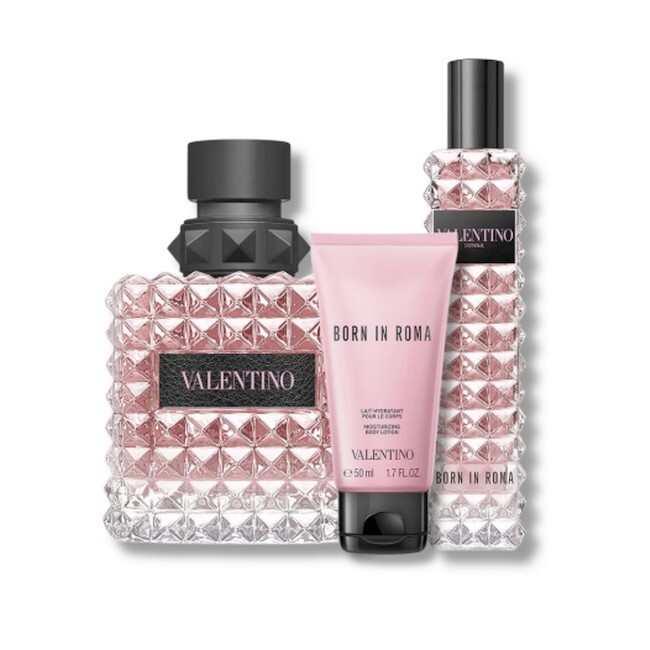 Valentino Donna Born In Roma Sæt 100 Ml 15 Ml Body Lotion