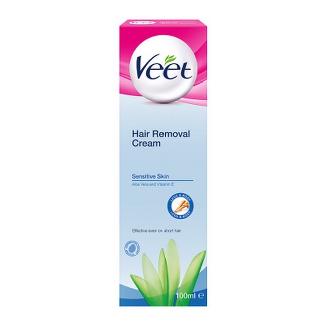 Veet 3 Minute Hair Removal Cream Sensitive Skin 100 Ml
