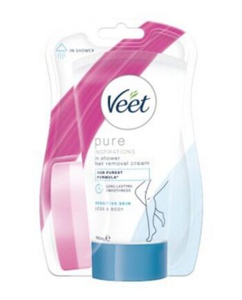 Veet   In Shower Sensitive Hårfjerningscreme   150 Ml