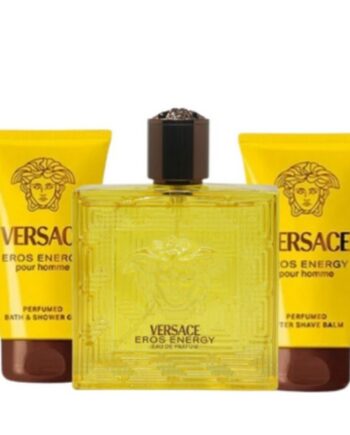 Versace   Eros Energy Eau De Parfum Sæt 50 Ml   Showergel   Aftershave