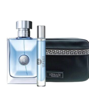 Versace   Man Eau Fraiche Eau De Toilette Sæt   100 Ml   10 Ml   Toilettaske