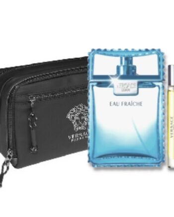 Versace   Man Eau Fraiche Sæt   100 Ml Edt   10 Ml Travel Spray