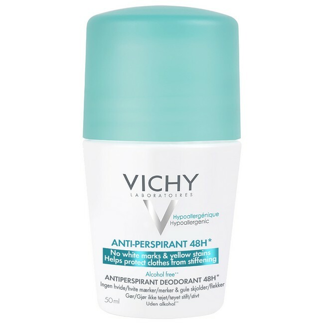 Vichy Anti Trace Antiperspirant Deodorant Roll On 48h 50 Ml