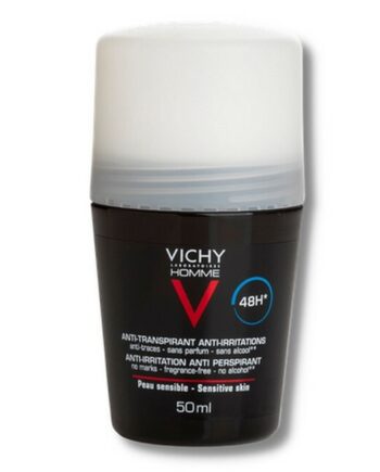 Vichy   Homme Antiperspirant Deo Roll On 48h   50 Ml
