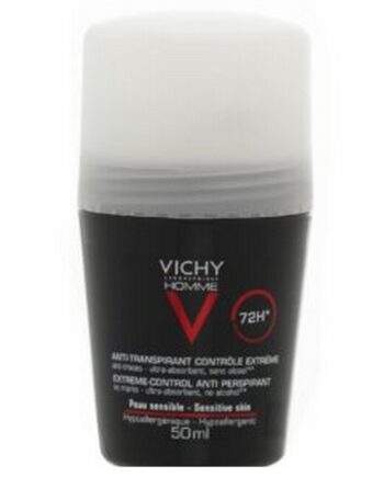 Vichy   Homme Antiperspirant Deo Roll On 72h   50 Ml