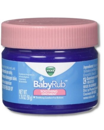 Vicks   Babyrub Salve 50 Gr