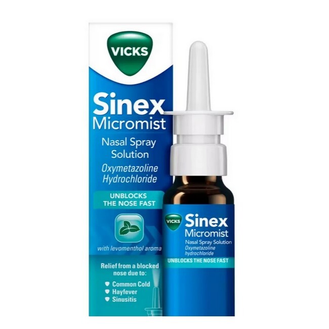 Vicks Sinex Micromist Nasal Spray 15 Ml