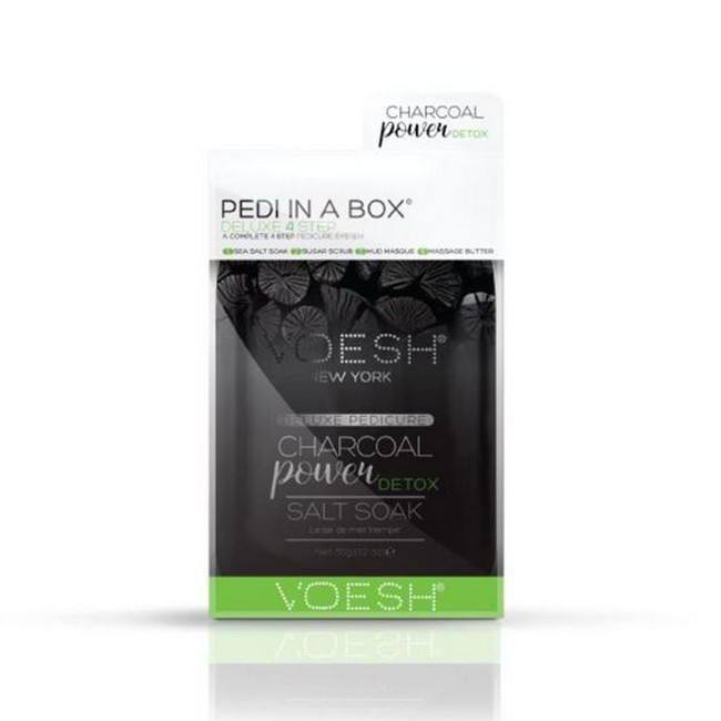 Voesh Pedi In A Box Charcoal Power Detox