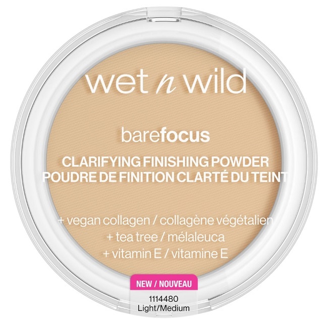 Wet N Wild Bare Focus Clarifying Finishing Powder Light Medium 7 8 G