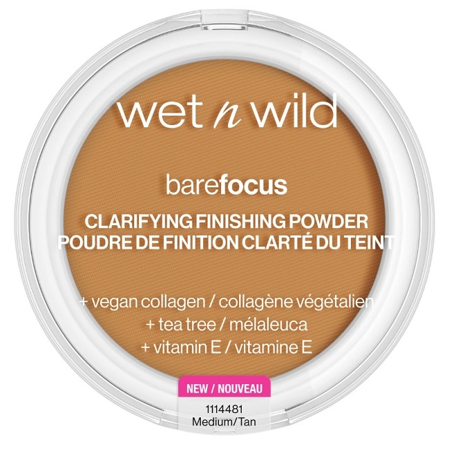 Wet N Wild Bare Focus Clarifying Finishing Powder Medium Tan 7 8 G