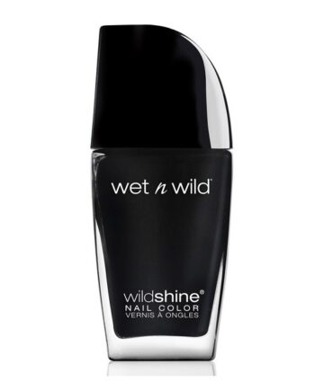 Wet N Wild   Wild Shine Nail Color   Black Cr? Me