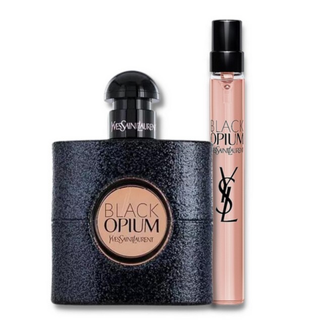 Yves Saint Laurent Black Opium Gaveæske 30 Ml Edp 10 Ml Travel Spray