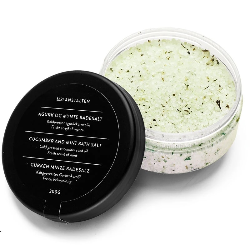 Badeanstalten Badesalt Agurk Og Mynte 300 G