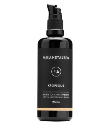 Badeanstalten Kropsolie   Mandel   Appelsin 100 Ml