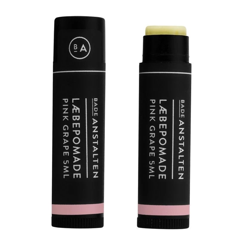 Badeanstalten Læbepomade Pink Grape 5 Ml