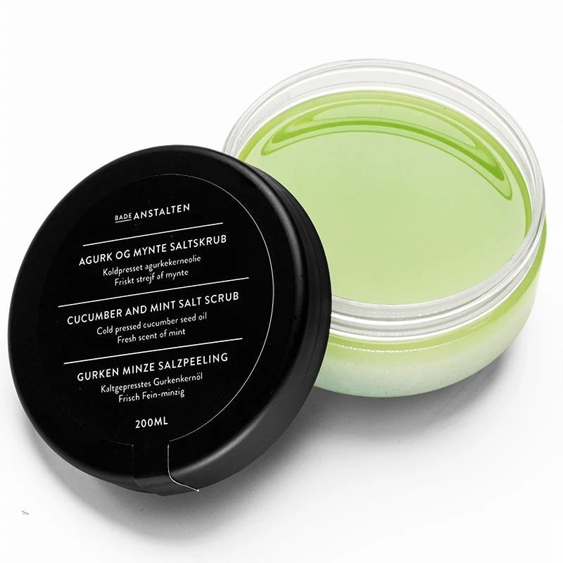 Badeanstalten Bodyscrub Agurk Og Mynte 200 G