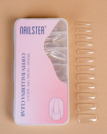 Coffin Ballerina Clear Tipper   Medium