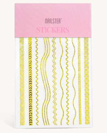 Golden Shapes   Stickers