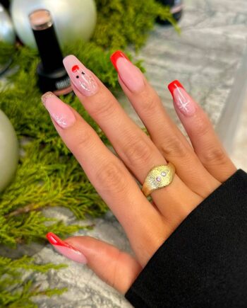 Red Nose Nails