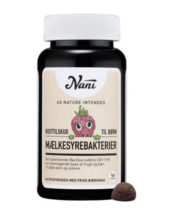Nani Mælkesyrebakterier Til Børn  60 Stk
