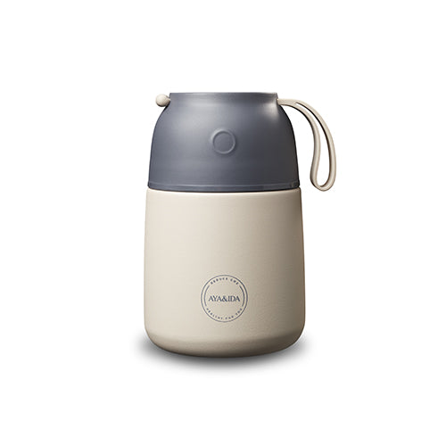 Aya Ida Food Apos Ie Lunch Box Cream Beige 500 Ml