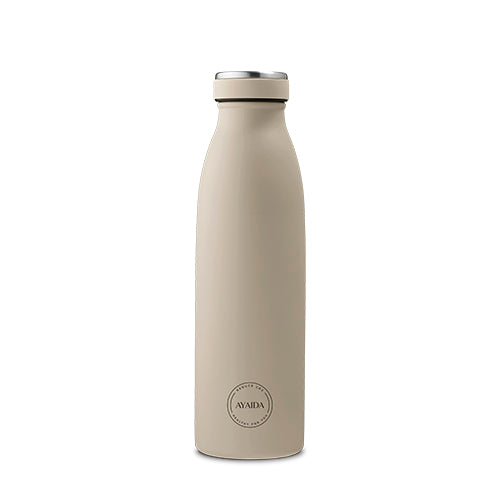 Aya Ida Drikkeflaske Cream Beige 500 Ml