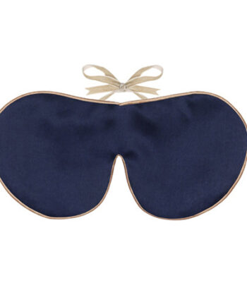 Pure Silk Lavender Eye Mask  Navy