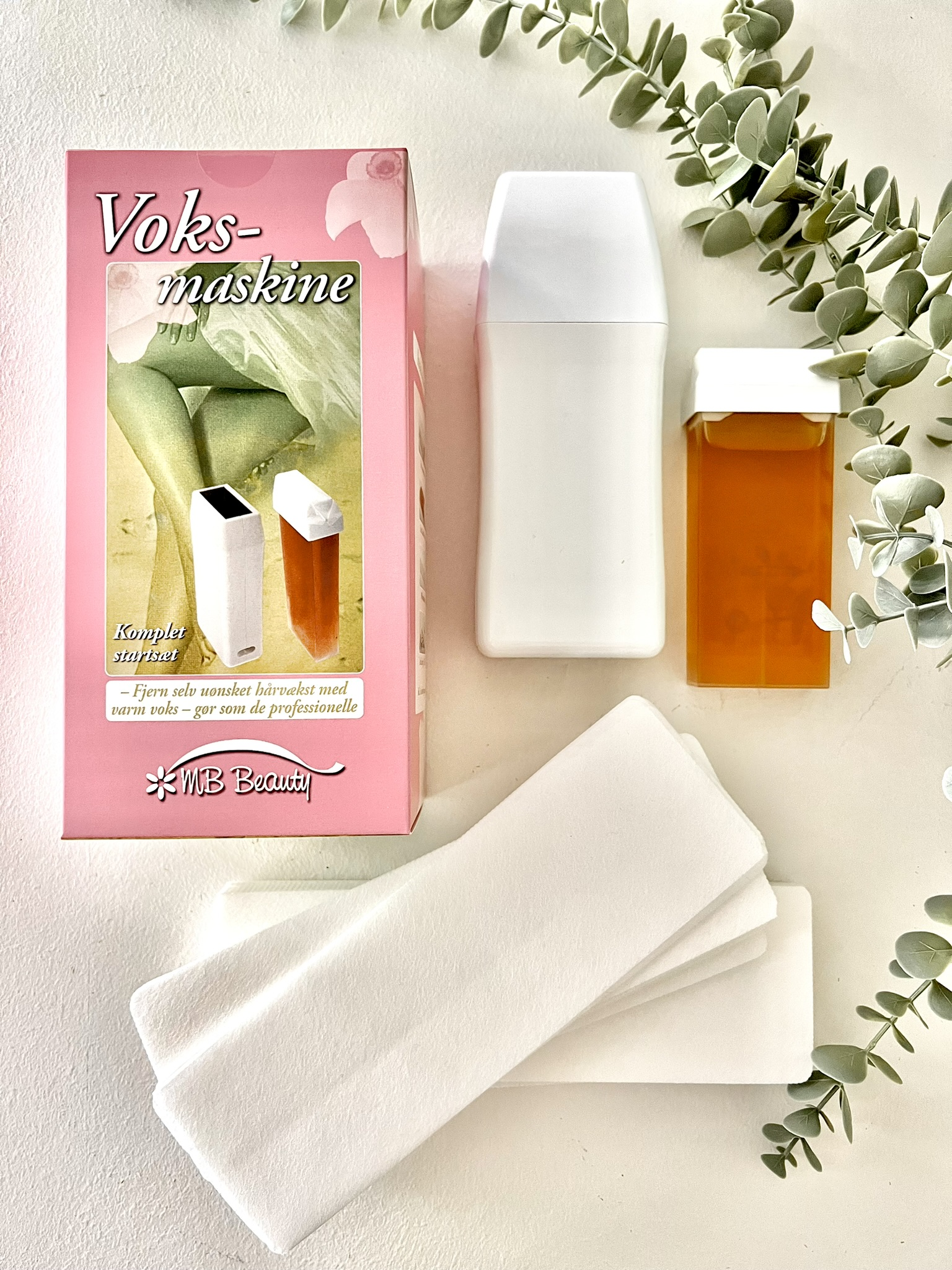 Mb Beauty Easy Wax Heater Hårfjerningssæt
