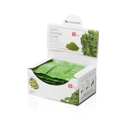 Green Kale Powder økologisk Grønkålspulver I Poser