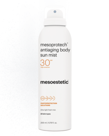Mesoestetic Mesoprotech Anti Aging Body Sun Mist Spf 30   200 Ml