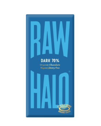 Raw Halo Chokolade Dark 70   økologisk