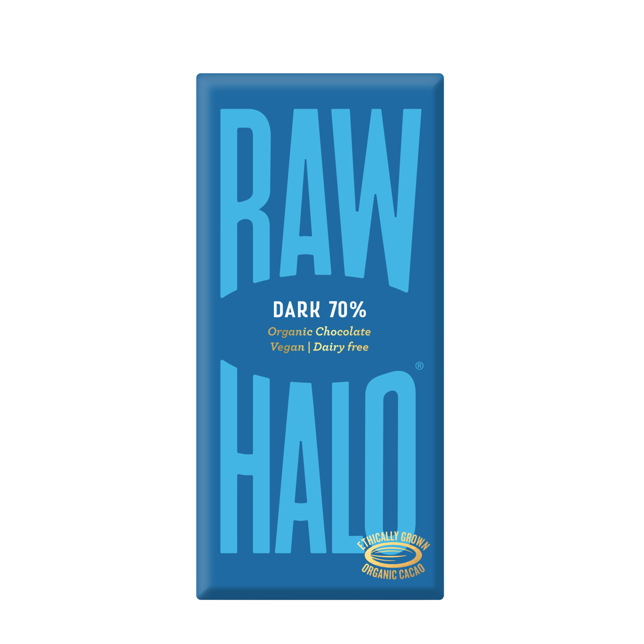 Raw Halo Chokolade Dark 70 økologisk