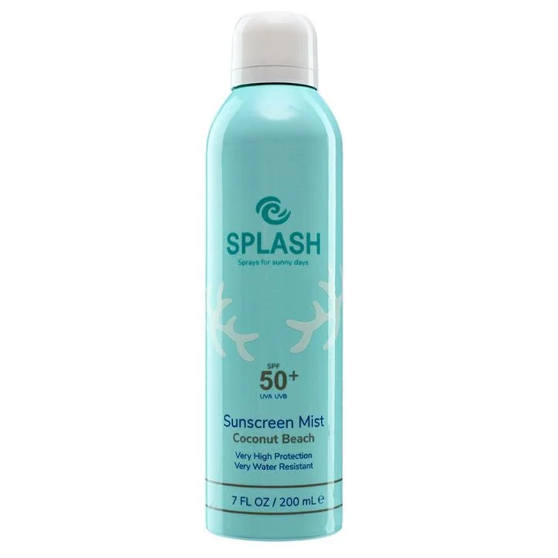 Splash Coconut Beach Sunscreen Mist Spf 50 200 Ml