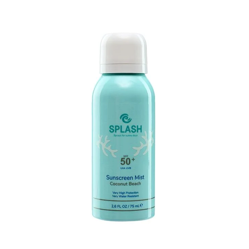 Splash Coconut Beach Sunscreen Mist Spf 50 75 Ml