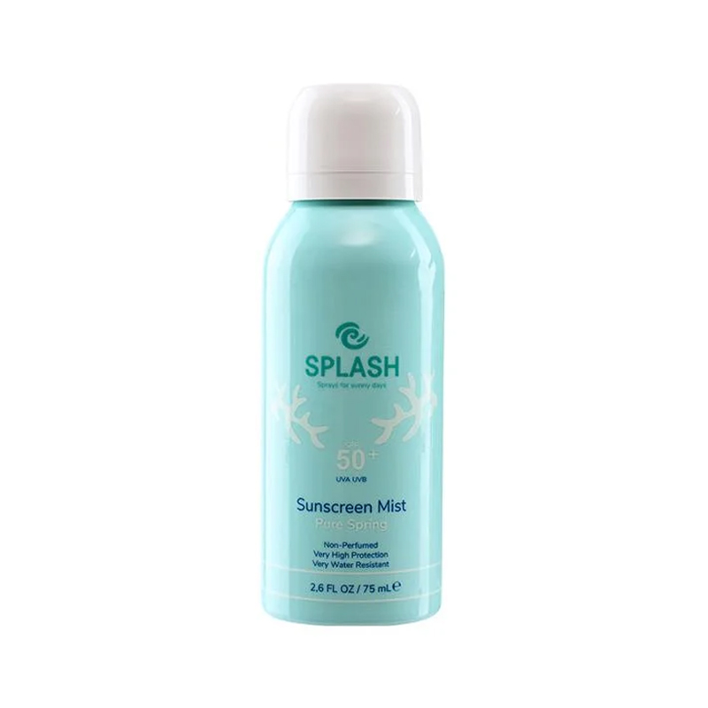 Splash Pure Spring Non Perfumed Sunscreen Mist Spf 50 75 Ml