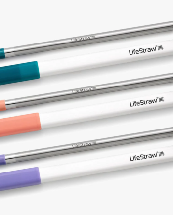 Lifestraw Sip Sugerør 3 Pak Laguna  Apricot Pink Og Thistle
