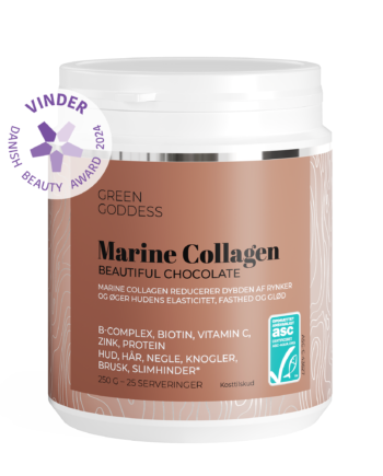 Beautiful Chocolate Marine Collagen  Inkl  B Complex  C Vit  Og Zink  250 Gr