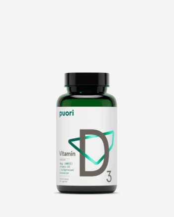 Puori Vitamin D3 60 Kapsler